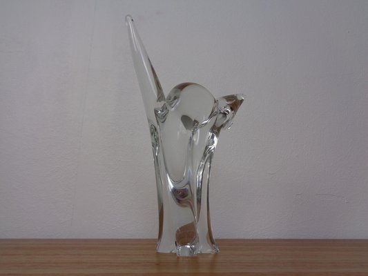 Large Italian Glass Cat, 1960s-RDW-1445043