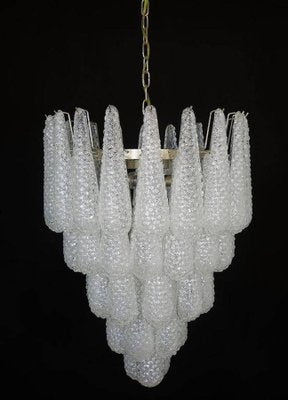 Large Italian Murano Chandeliers, 1970s, Set of 2-MBH-1031888