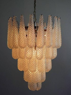 Large Italian Murano Chandeliers, 1970s, Set of 2-MBH-1031888