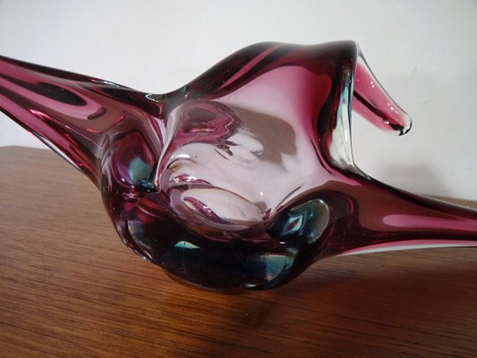 Large Italian Murano Glass Bowl, 1960s-RDW-632380