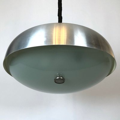 Large Italian Pendant Light with Adjustable Glass by Oscar Torlasco for Lumi, 1950s-OT-845518