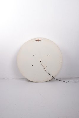 Large Italian Round Mirror With Lighting, 1960s-EZZ-1192188