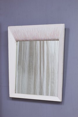 Large Italian Trapezoid Shaped Mirror, 1950s-TM-1744123