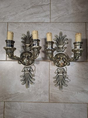 Large Italian Wall Lights, Set of 2-HIT-1730474