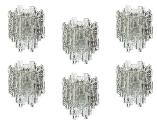 Large Kalmar Sconces Wall Lights in Murano Glass, Austria, 1960s, Set of 2-UGR-1085855