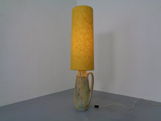 Large Lava Ceramic Floor Lamp from Scheurich, 1970s-RDW-859932