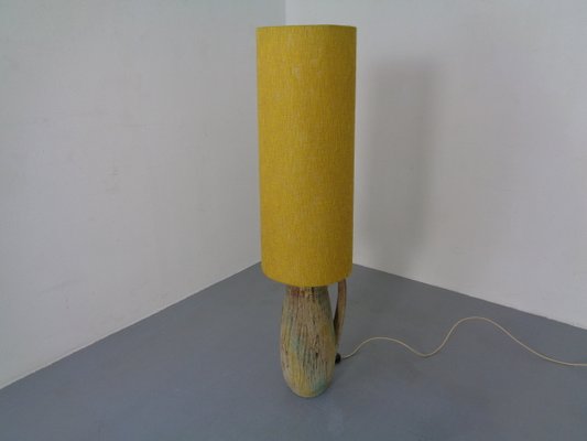 Large Lava Ceramic Floor Lamp from Scheurich, 1970s-RDW-859932