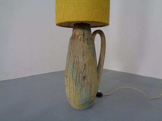 Large Lava Ceramic Floor Lamp from Scheurich, 1970s-RDW-859932