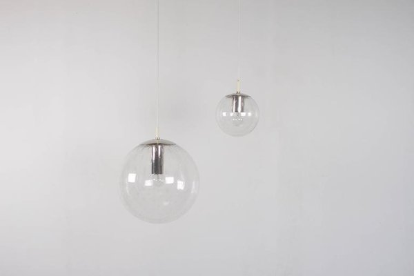 Large Light-Drops Globe Pendant Lamp from Raak Amsterdam, 1960s-QT-1263402