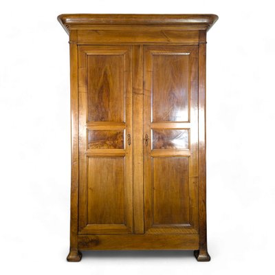 Large Louis Philippe Period Wardrobe in Walnut-HLV-2033111