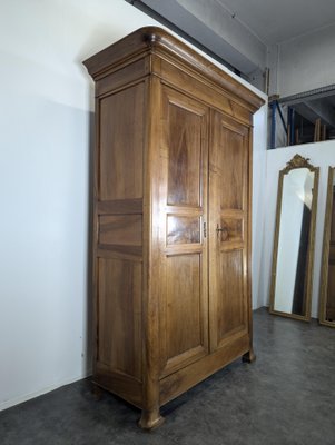 Large Louis Philippe Period Wardrobe in Walnut-HLV-2033111