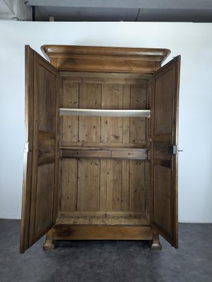 Large Louis Philippe Period Wardrobe in Walnut-HLV-2033111