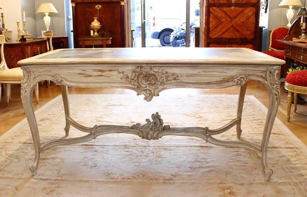 Large Louis XV Salon or Dining Table, France, Late 19th-Century-KMT-1287307