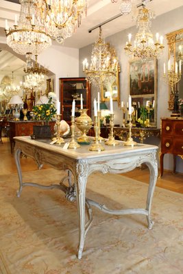 Large Louis XV Salon or Dining Table, France, Late 19th-Century-KMT-1287307