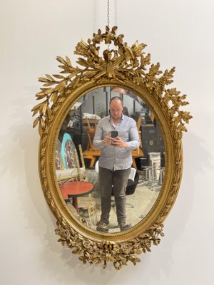 Large Louis XVI Mirror, France-LA-1286632