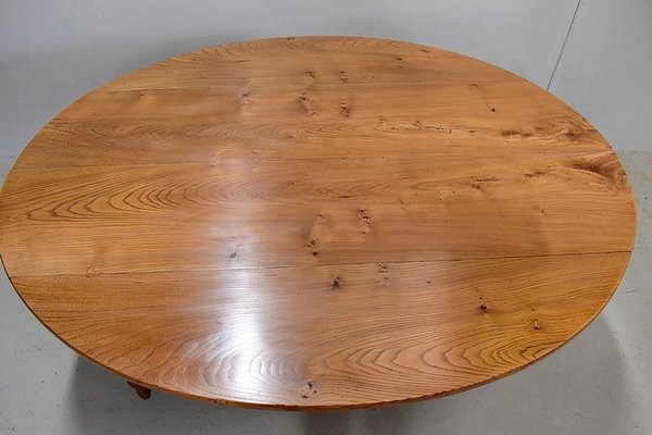 Large Louis XVI Oval Table, 1800s-RVK-1361107