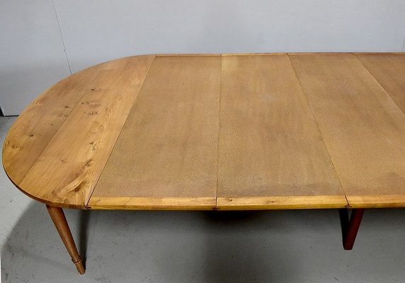 Large Louis XVI Oval Table, 1800s-RVK-1361107