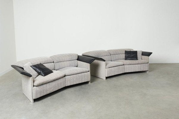 Large Lounge Set, 1980s, Set of 3-TWF-1813321