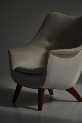 Large Manta Ray Lounge Chair by Arne Hovmand-Olsen for Design M, Denmark, 1956-WRF-1308595