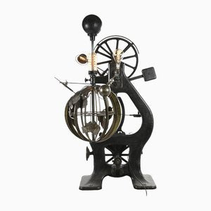 Large Map-World Sculpture, Steel Cast Iron-NQ-1306775