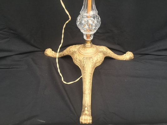 Large Maria Teresa Crystal Floor Lamp, 1950s-WQQ-689275