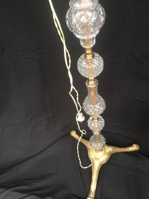 Large Maria Teresa Crystal Floor Lamp, 1950s-WQQ-689275