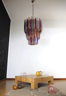 Large Mariangela Chandelier with Triedri Murano Glass Prisms, 1990s-FHZ-1818534