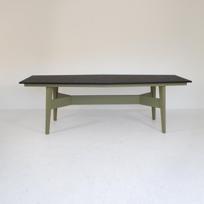 Large Metal and Leatherette Table, 1960s-SXX-1762686