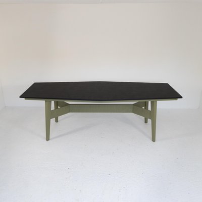 Large Metal and Leatherette Table, 1960s-SXX-1762686