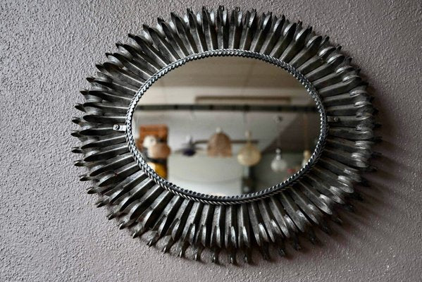 Large Metal Sun Mirror-AIU-1804029