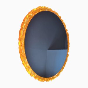 Large Mid-Century Backlit Mirror from Hillebrand, 1970s-TZ-1161269