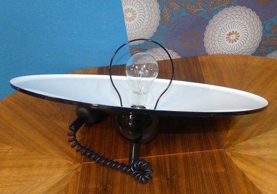 Large Mid-Century Black Metal Adjustable Ceiling Lamp-AFE-691564