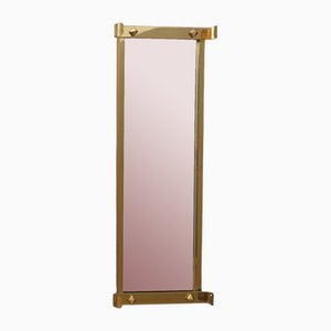 Large Mid-Century Brass Wall Mirror, 1950s-ESB-1789741