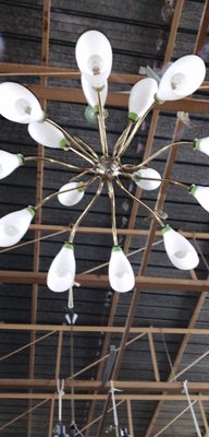 Large Mid-Century Ceiling Lamp, 1960s-OLY-604219