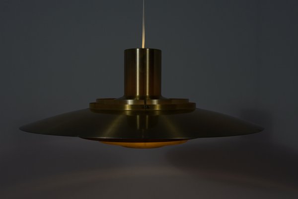 Large Mid-Century Ceiling Lamp Model P700 by Preben Fabricius & Jørgen Kastholm for Nordisk Solar, 1960s-NIT-1811129