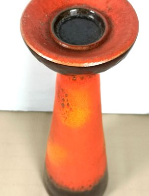 Large Mid-Century Ceramic Floor Candleholder from Viktor Janaky, 1970s-UWE-885537