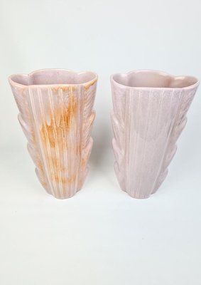 Large Mid-Century Ceramic Vases by Gunnar Nylund for Rörstrand, Sweden, Set of 2-UYK-807009