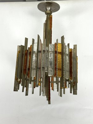 Large Mid-Century Chandelier by Albano Poli for Poliarte, Italy, 1970s-OT-1782126