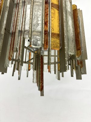 Large Mid-Century Chandelier by Albano Poli for Poliarte, Italy, 1970s-OT-1782126