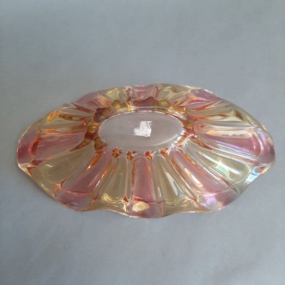 Large Mid-Century Colored Brass Bowl from W. Cristal-WK-725456