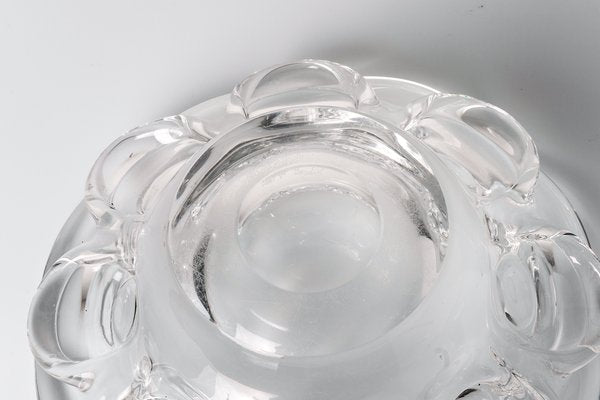 Large Mid-Century Crystal Bowl from Val Saint Lambert-LBS-795923