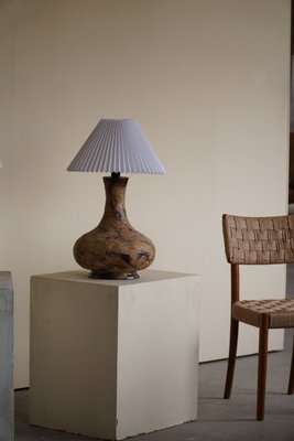 Large Mid-Century Danish Modern Ceramic Table Lamps, 1970s, Set of 2-MXF-1250322