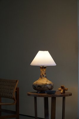 Large Mid-Century Danish Modern Ceramic Table Lamps, 1970s, Set of 2-MXF-1250322