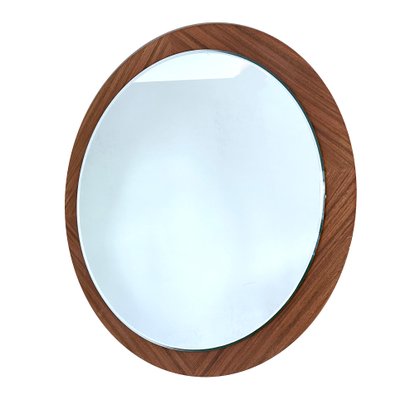 Large Mid-Century Danish Modern Mirror in Teak, 1960s-GUT-2034612