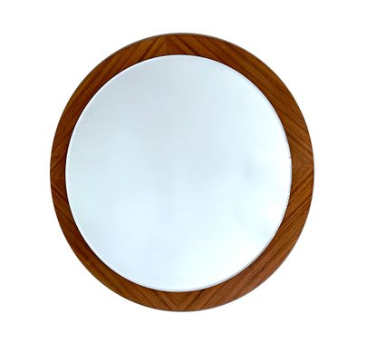 Large Mid-Century Danish Modern Mirror in Teak, 1960s-GUT-2034612