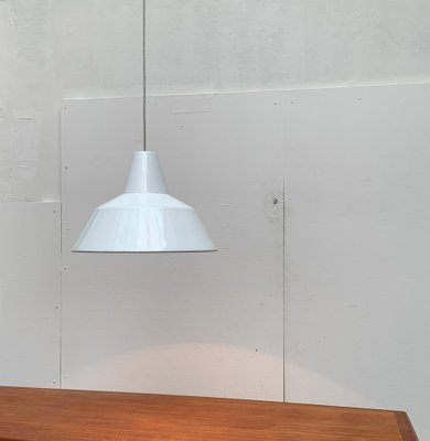 Large Mid-Century Danish Pendant Lamp by Emaille Amatur for Louis Poulsen-UAH-1033693