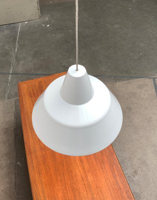 Large Mid-Century Danish Pendant Lamp by Emaille Amatur for Louis Poulsen-UAH-1033693