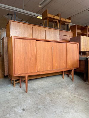 Large Mid-Century Danish Sideboard in Teak from Aco Møbler, 1960s-WSA-1006128