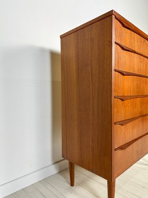 Large Mid-Century Danish Teak Chest of Drawers, 1960s-XCQ-2042136