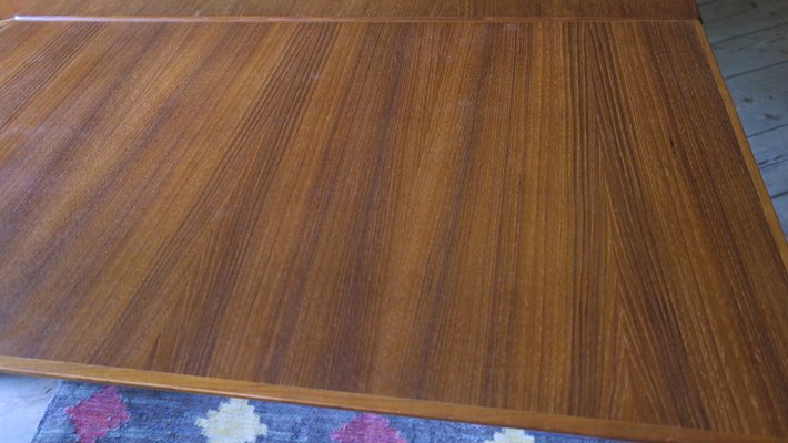 Large Mid-Century Danish Teak Dining Table, 1960s-ED-1820625